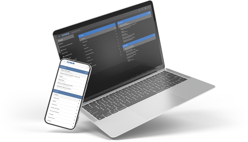 Dashboard del Sistema Tango